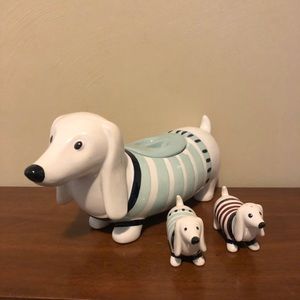Threshold Dachshund Cookie Jar & Shakers